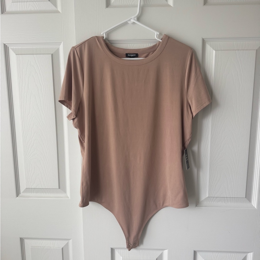 Express Women's Tan Bodysuit